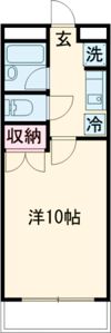 弘麗牧マンションの間取り画像