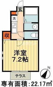 サードロック千葉の間取り画像