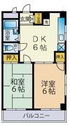 フラット矢作の間取り画像