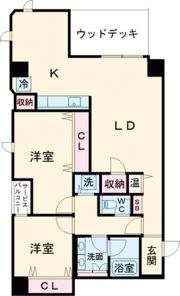 新神戸アパートメントの間取り画像