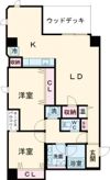 新神戸アパートメントの間取り画像