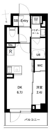 アーバンパーク高井戸の間取り画像