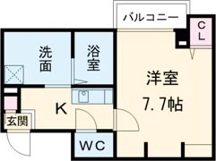 エヌエム・スワサント・ドゥ・ウエストの間取り画像