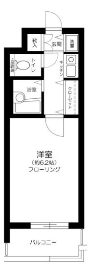 日神パレステージ西池袋の間取り画像