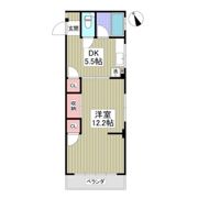 大栄コーポの間取り画像