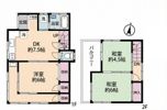 弁天5丁目一軒家の間取り画像