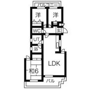 グレイスコート原の間取り画像