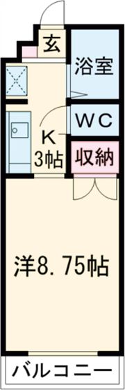 メゾンドニュースリーの間取り画像