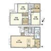 ひばりが丘戸建の間取り画像