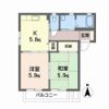 アモール八島田Bの間取り画像