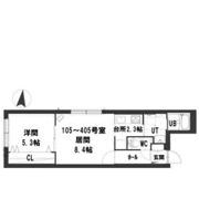 グランメール北24条駅前の間取り画像