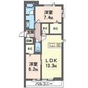 アルフォンスの間取り画像