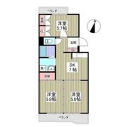 ハイツ山口の間取り画像