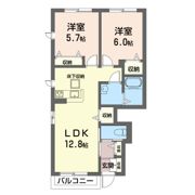 リノ・ヴィラージュAの間取り画像