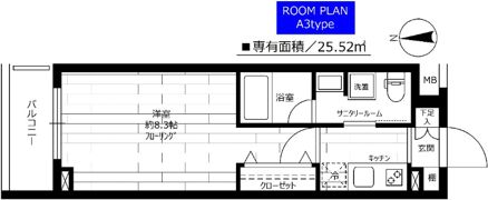 ステージグランデ蒲田Ⅱの間取り画像