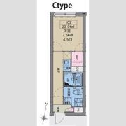 MAXIV CITY八幡山の間取り画像