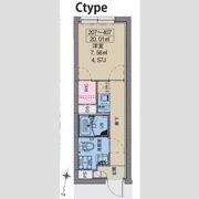 MAXIV CITY八幡山の間取り画像