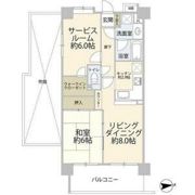 ガーデンシティ鳩ヶ谷の間取り画像