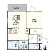ジュネス上石川町の間取り画像