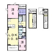 K・Sガーデン Ⅳの間取り画像