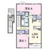 グリーシナの間取り画像
