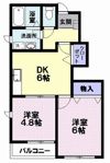 アンジュ・NMの間取り画像