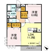 エクレール原宿の間取り画像