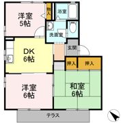 サンビレッジ Dの間取り画像