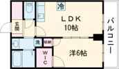 プラウドタワー神戸県庁前の間取り画像