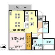 M-ONE丸の内の間取り画像