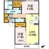 コープアールエム Ⅱの間取り画像
