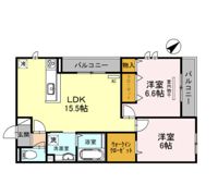 メゾン アルバの間取り画像