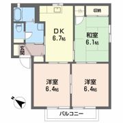 ハイムA．D．21 Cの間取り画像