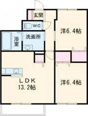 ベルフリッシュⅡの間取り画像