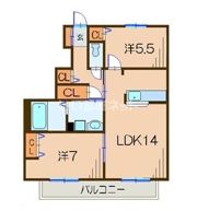 ドゥミルシスⅢの間取り画像