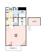 ジュナーブルの間取り画像
