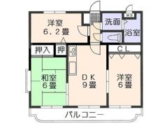 ユーミーEM野間の間取り画像
