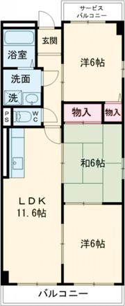 クリエイト三島の間取り画像