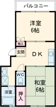 ビバーチェの間取り画像