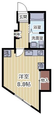Iie Saint－Louis Ⅰの間取り画像