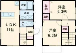 ヴィラアクティAの間取り画像