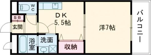シプレーヌの間取り画像