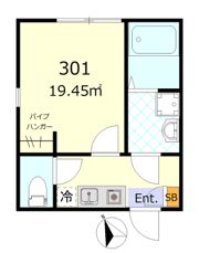 フェリス生麦の間取り画像