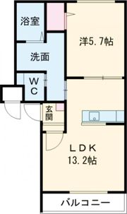 マーレの間取り画像