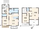 入間町貸家の間取り画像