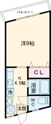 ビューヒルズの間取り画像