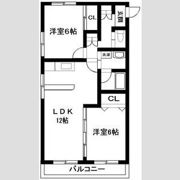 シャトル松井の間取り画像