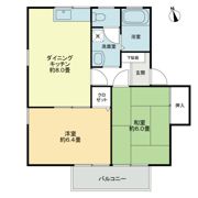 フォブール西尾の間取り画像