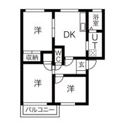 コートビレッジ押沢台の間取り画像