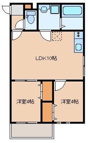 リテラ唐原の間取り画像